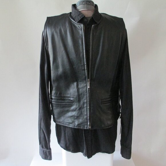 CIGLIANO LEATHER VEST - Picture 13 of 16